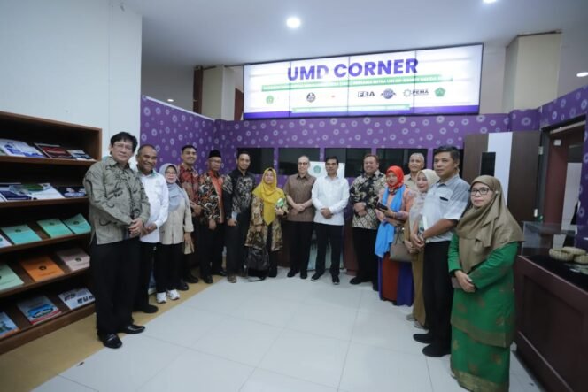 
					Rektor UIN Ar-Raniry Resmikan UMD Corner untuk Sinergi Pembangunan Desa