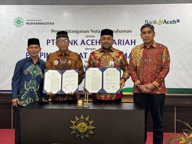 
					: Bank Aceh dan Muhammadiyah Jalin Kerja Sama Penyediaan Layanan Keuangan Perbankan