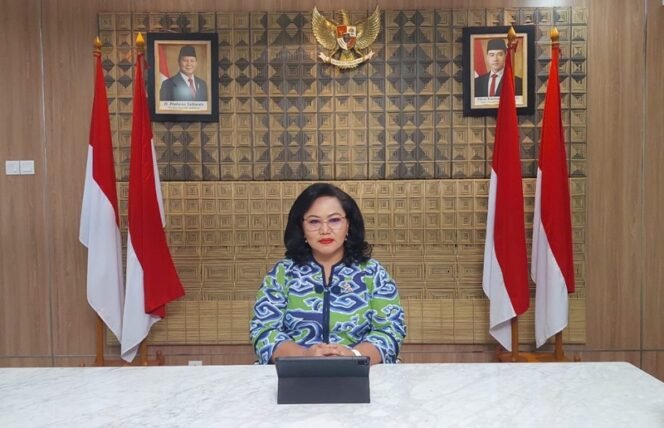 
					Pelaksana Tugas (Plt) Direktur Jenderal Komunikasi Publik dan Media ( Dirjen KPM), Kemkomdigi, Molly Prabawaty, di Jakarta, Selasa (7/1/2025) (dok.InfoPublik)