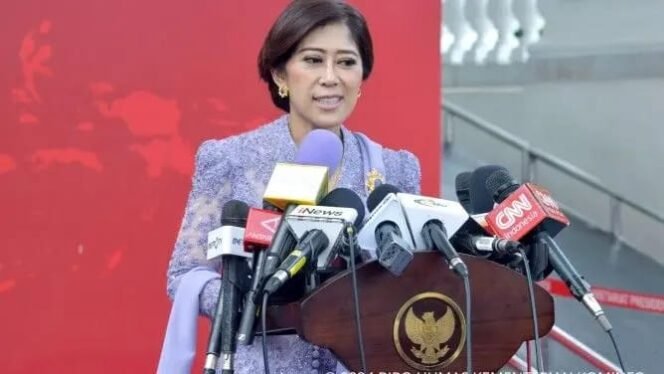 
					Menteri Komunikasi dan Digital (Menkomdigi), Meutya Hafid