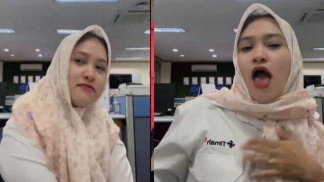 
					KARYAWAN HINA HONORER: Kolase foto WM yang diduga karyawan PT Timah milik BUMN viral di media sosial usai hina honorer pakai BPJS, Selasa (1/2/2025). 

