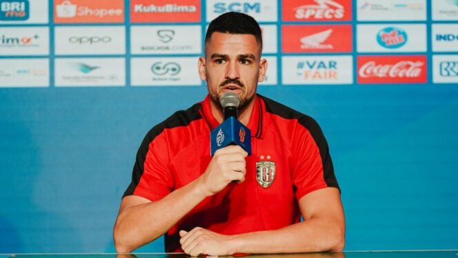 
					Boris Kopitovic Siap Jadi Ujung Tombak Bali United Hadapi Persita