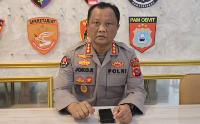 
					Kabid Humas Polda Aceh, Kombes Joko Krisdiyanto