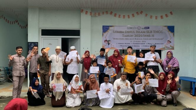 
					Sekolah Luar Biasa (SLB) TNCC kembali menggelar kegiatan tahunan Dinul Islam yang berlangsung pada 6-20 Maret 2025.