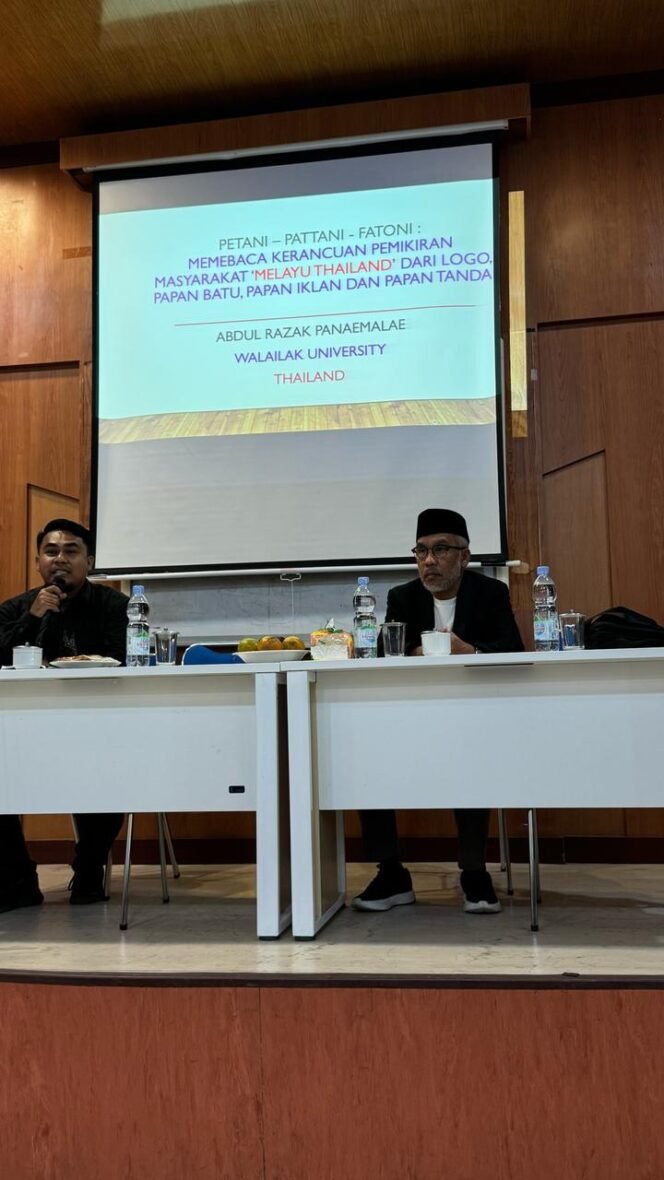 
					FSH UIN Ar-Raniry Gelar Kuliah Umum Internasional Bahas Kekacauan Istilah Patani di Thailand Selatan