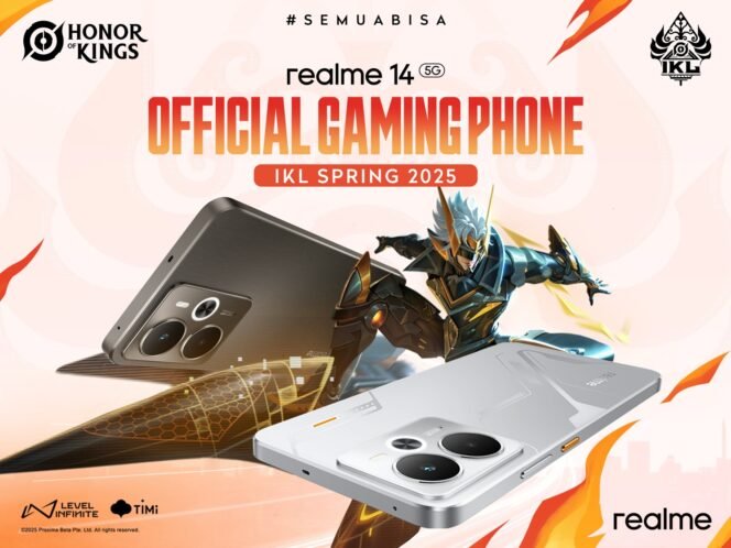 
					realme, brand Pilihannya Anak Muda