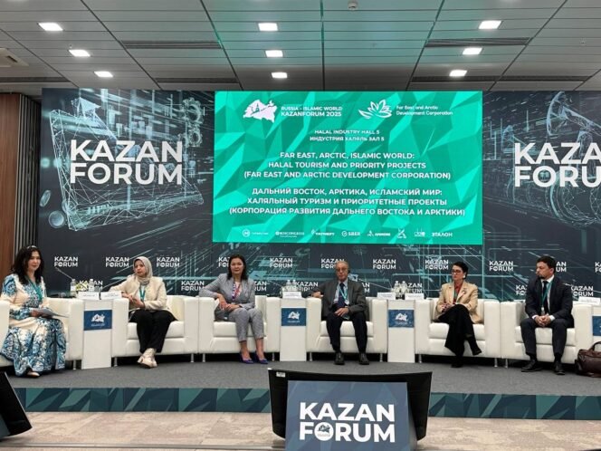 
					Diundang ke Federasi Rusia oleh Presiden Republik Tatarstan, Wali Nanggroe Paparkan Potensi Halal Tourism Aceh