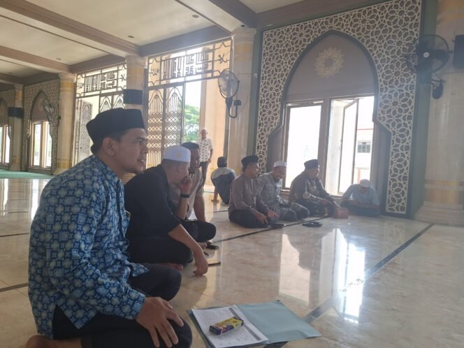 
					SCREENING TEST: Calon Pengurus BKPRMI Aceh Timur Periode 2024-2029 mengikuti screening test yang dipusatkan di Masjid Agung Darussalihin di Kota Idi, Sabtu (17/5/2025).