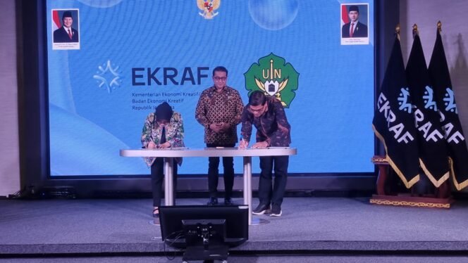 
					UIN Ar-Raniry Teken MoU dengan Kemenekraf, Dukung Ekonomi Kreatif di Kampus