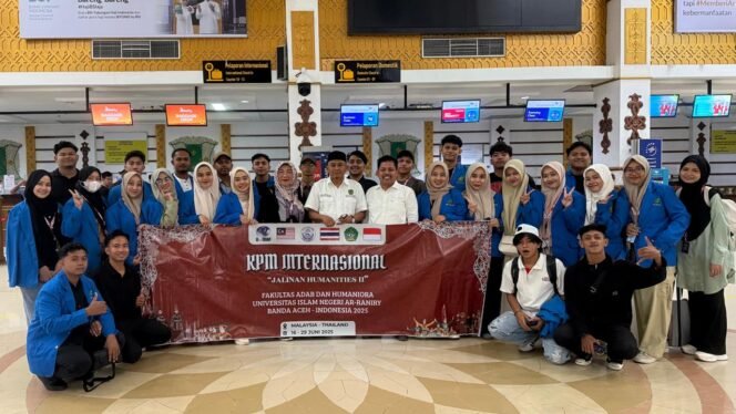 
					FAH UIN Ar-Raniry Kirim 28 Mahasiswa untuk KPM Internasional ke Malaysia dan Thailand