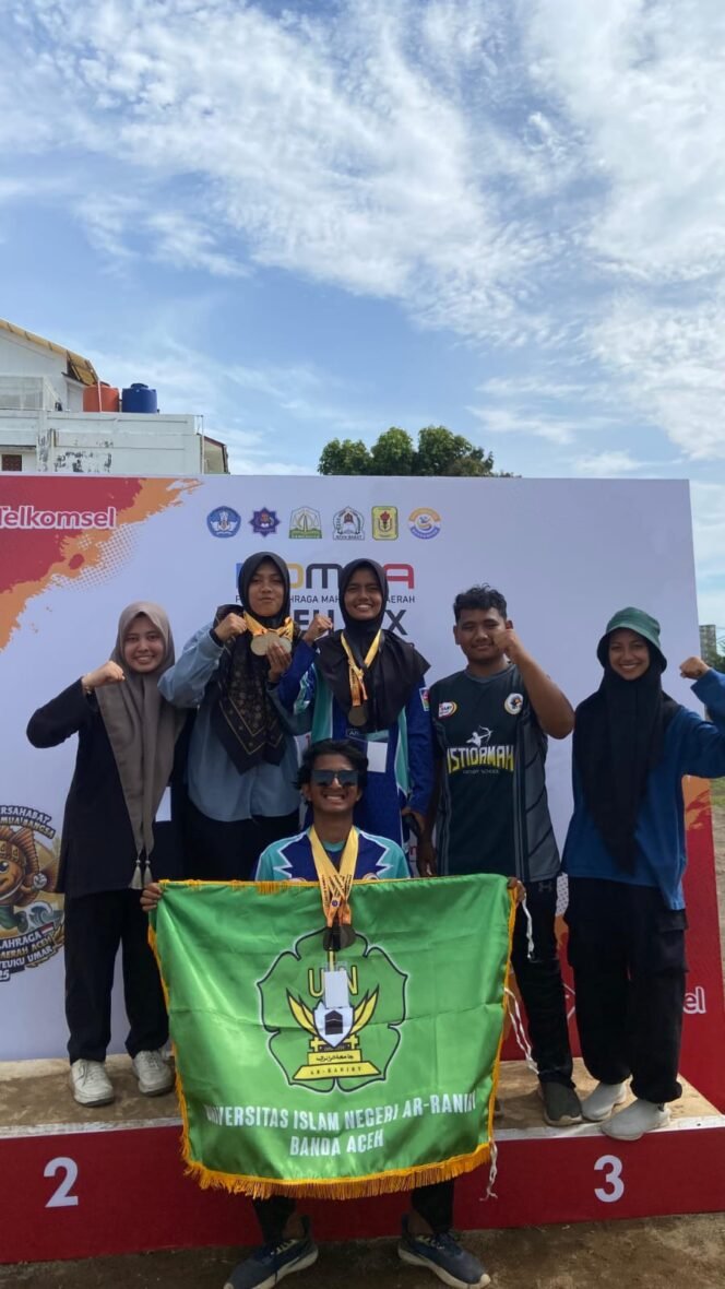 
					UIN Ar-Raniry Raih 41 Medali di POMDA Aceh XIX, Tempati Peringkat Keempat