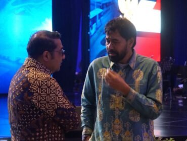 Gubernur Aceh Muzakir Manaf menghadiri Gala Dinner International Conference on Infrastructure (ICI) di Hotel Fairmont, Jakarta, Rabu, 11 Juni 2025.