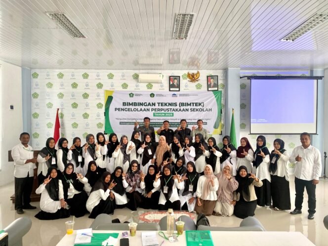 
					82 Guru PAI di Pidie Ikuti Pelatihan Pengelolaan Perpustakaan Sekolah