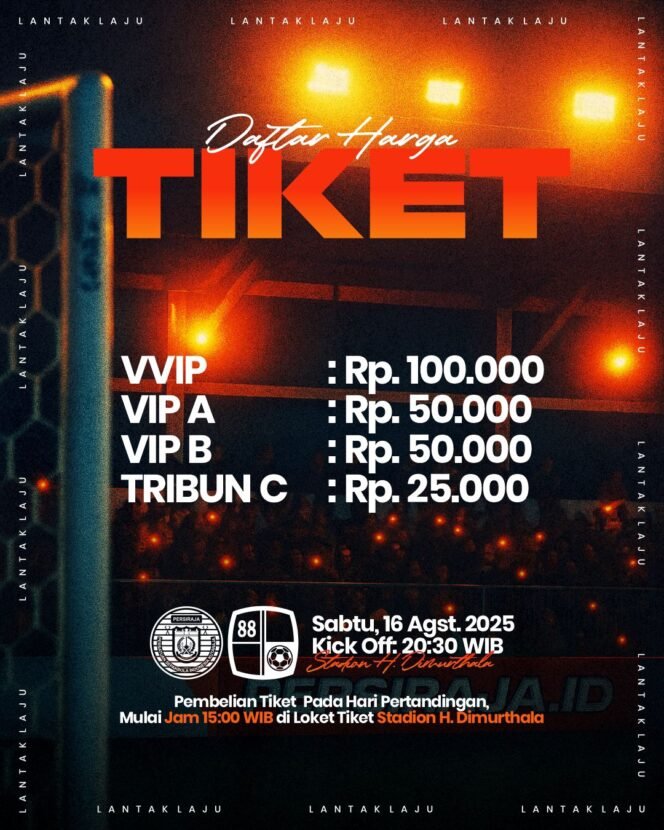 
					Tiket Laga Persiraja vs Barito Putera Dijual Mulai Rp 25 Ribu