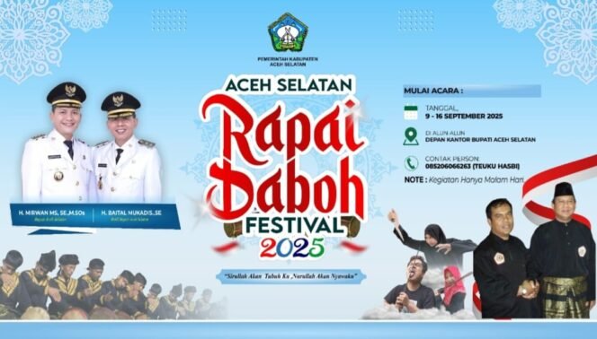 
					Pemkab Aceh Selatan Gelar Festival Rapai Debus Tahun 2025