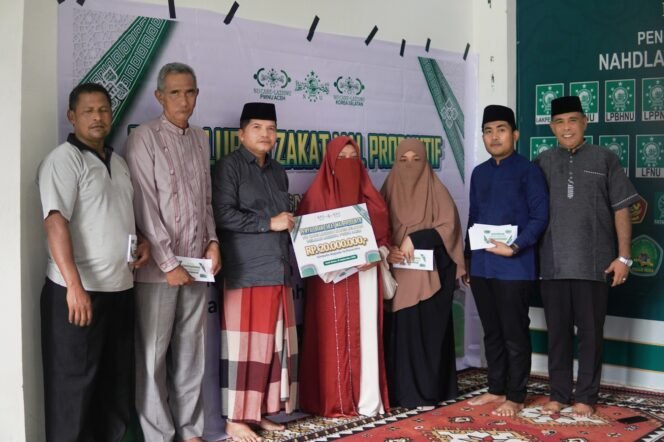 
					Lazisnu Aceh Serahkan Rp20 Juta Zakat Mal dari Korea Selatan