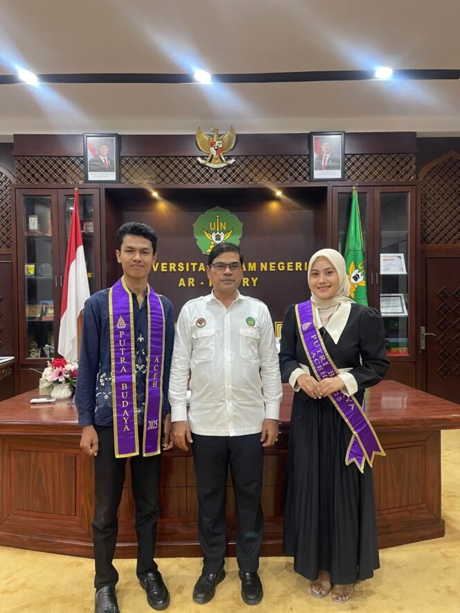 
					Mahasiswa UIN Ar-Raniry Raih Gelar Putra Budaya Indonesia Terbaik 1 Intelegensia 2025