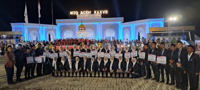 
					Aceh Timur Raih Peringkat Enam pada MTQ Aceh ke-37 di Pidie Jaya