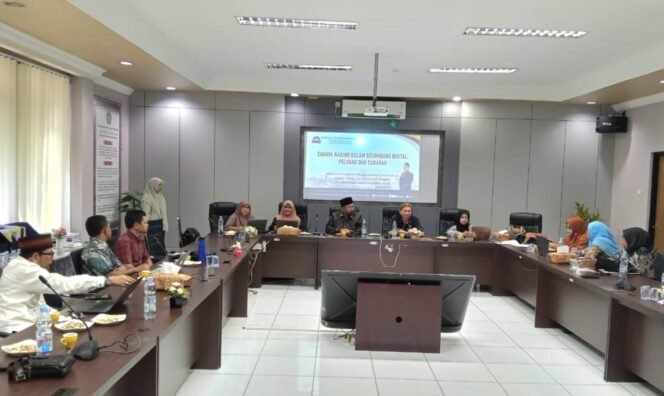 
					Prodi S3 Studi Islam UIN Ar-Raniry Bahas Tantangan Pengkajian Hadis di Era Digital