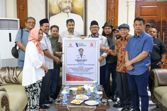 
					Gubernur Aceh Mualem Terima Bantuan Kemanusiaan dari Perusahaan Multinasional