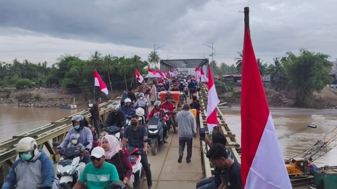 
					Jembatan Krueng Tingkeum, Kecamatan Kuta Blang, Kabupaten Bireuen