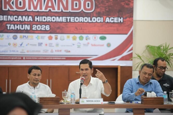 
					Sekretaris Daerah (Sekda) Aceh, M. Nasir