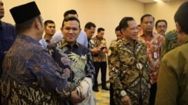 Wakil Gubernur Aceh, Fadhlullah, SE menghadiri Rapat Koordinasi Tingkat Menteri Satgas Rehabilitasi & Rekontruksi Pascabencana di Provinsi Aceh, Provinsi Sumatera Utara & Provinsi Sumatera Barat di Ruang Rapat Lantai 14, Gedung Kemenko PMK, Jakarta Pusat, Jum'at, 27 Februari 2026
Turut hadir dalam Rakor MenkoPolhukam, Menko Infrastruktur, Menko PMK, Menko Pembangunan Masyarakat, Mendagri, Menteri Bappenas