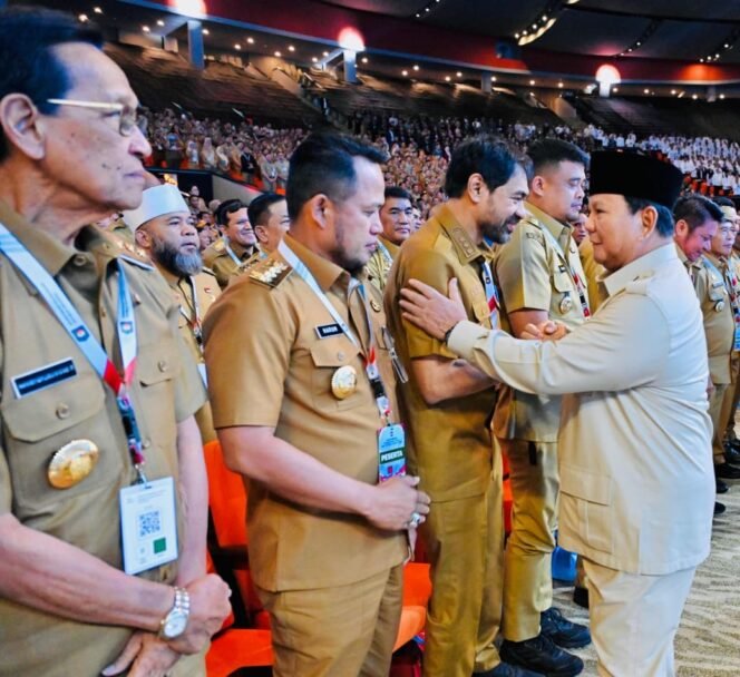 
					Mualem dan Fadhlullah serta Forkopimda Aceh Hadiri Rakornas 2026, Perkuat Sinergi Pusat-Daerah