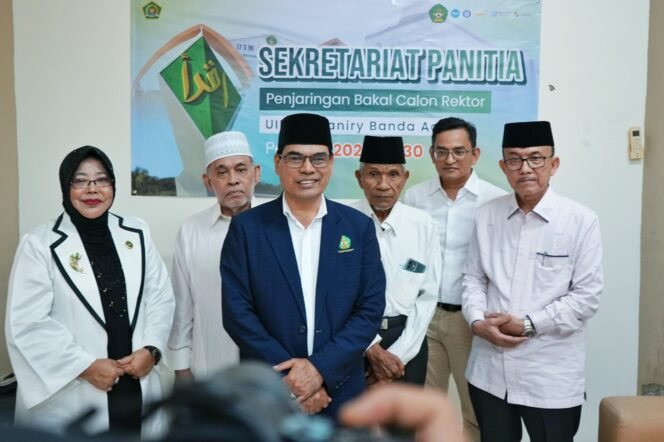
					Mujiburrahman Kembali Mendaftar sebagai Calon Rektor UIN Ar-Raniry 2026–2030