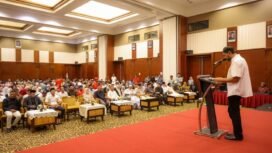 Gubernur Aceh, Muzakir Manaf melakukan buka puasa bersama serta santunan anak yatim & disabilitas, di Hermes Hotel, Sabtu, 14 Maret 2026