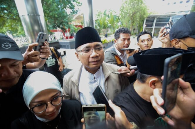 
					Mantan Menteri Agama (Menag) Yaqut Cholil Qoumas.