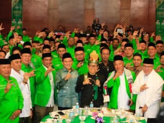 Wakil Gubernur Aceh, Fadlullah, SE menghadiri sekaligus menyampaikan Sambutan Pada Pengukuhan DPW PKB Aceh oleh  Ketum DPP PKB Pusat Gus Muhaimin di Hotel Hermes Banda Aceh, 31/3/2026