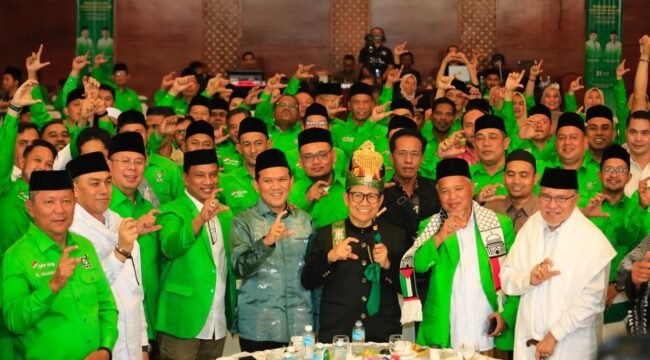 Wakil Gubernur Aceh, Fadlullah, SE menghadiri sekaligus menyampaikan Sambutan Pada Pengukuhan DPW PKB Aceh oleh  Ketum DPP PKB Pusat Gus Muhaimin di Hotel Hermes Banda Aceh, 31/3/2026