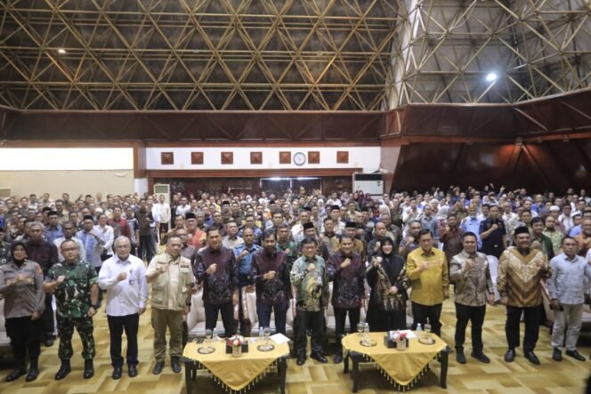 
					 Musyawarah Rencana Pembangunan (Musrembang) Aceh untuk tahun 2027 di Anjong Mon Mata, Banda Aceh, Kamis (23 April 2026). 