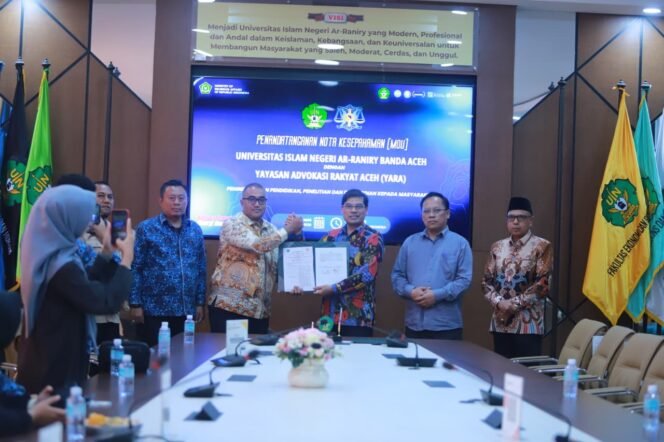 
					UIN Ar-Raniry dan YARA Jalin Kerja Sama Penguatan Advokasi Hukum