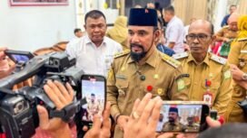 Bupati Aceh Timur Iskandar Usman Al-Farlaky, S.H.I, M.Si