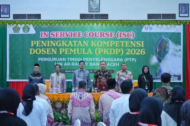 
					140 Dosen Pemula di Aceh Ikuti PKDP 2026 di UIN Ar-Raniry