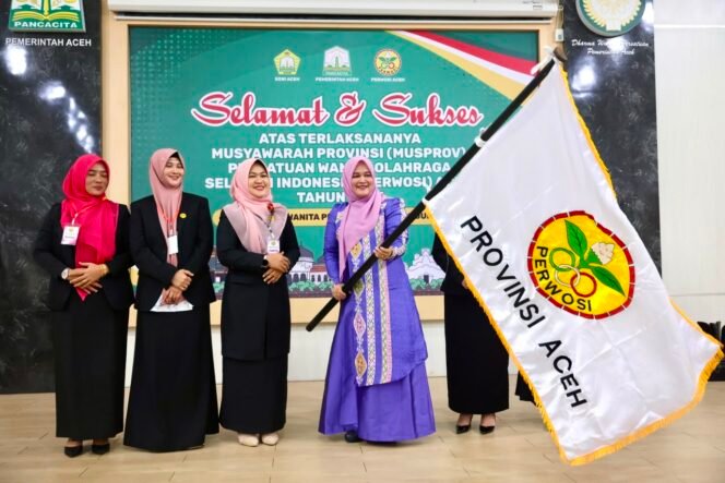 
					Mukarramah Fadhlullah Terpilih Aklamasi Pimpin PERWOSI Aceh Periode 2026–2030