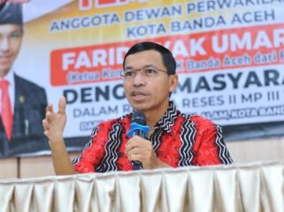 Ketua Komisi IV DPRK Banda Aceh, Farid Nyak Umar, ST