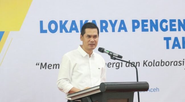 Sekretaris Daerah (Sekda) Aceh, M. Nasir,