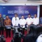 Dirjen Pajak Bimo Wijayanto saat memberikan keterangan kepada media dalam forum silaturahmi dan dialog perpajakan 2026. (Dok. Humas DJP)

