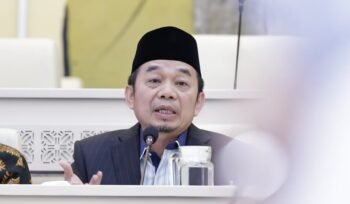 Anggota Komisi II DPR RI, Jazuli Juwaini dalam RDP dengan Kepala LAN RI, di Ruang Rapat Komisi II, Gedung Nusantara DPR RI, Senayan, Jakarta, Senin (24/8/2026). Foto : Munchen/Alma