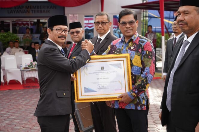 
					UIN Ar-Raniry Raih Penghargaan Kementerian Hukum atas Penguatan Kekayaan Intelektual