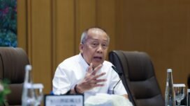 Wakil Ketua DPR RI Bidang Industri dan Pembangunan, Saan Mustopa, saat menerima audiensi Aliansi Masyarakat Pati Bersatu di Gedung Abdul Muis, Kompleks Parlemen, Jakarta, pada Kamis (27/8/2026). Foto: Kresno/Karisma
