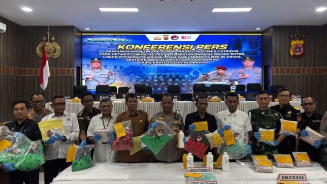 
					Konferensi pers di Aula Presisi Polda Aceh, Senin, 10 Agustus 2026.