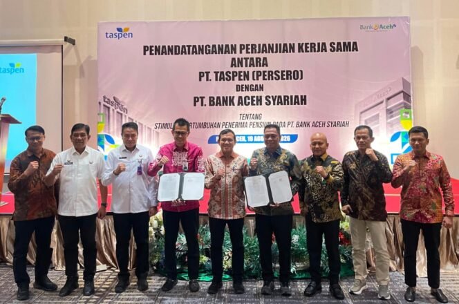 
					Bank Aceh-TASPEN Perkuat Kerja Sama Pengelolaan Dana Pensiun