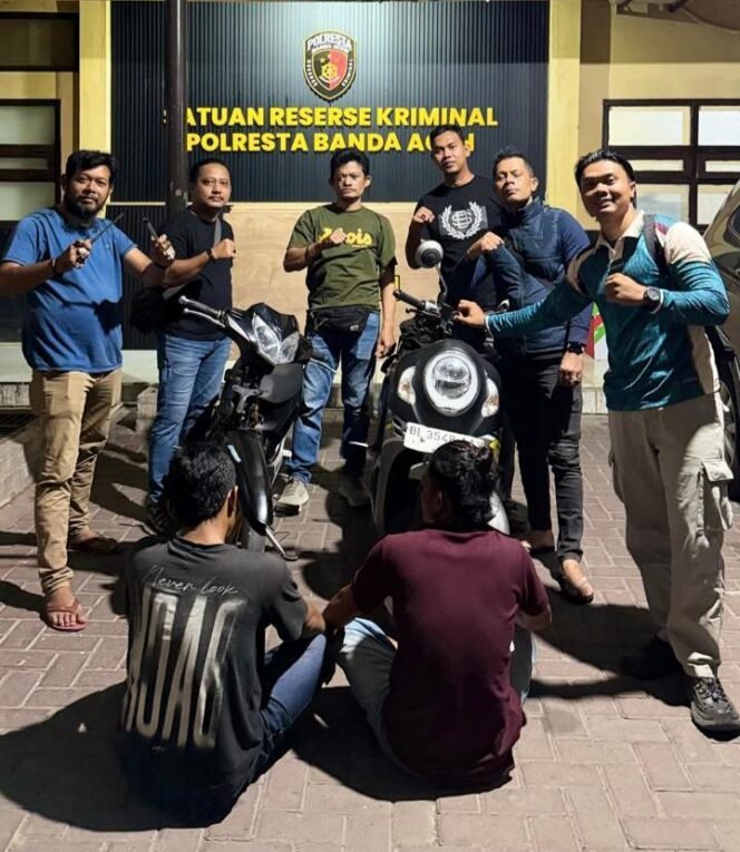 
					Polresta Banda Aceh Tangkap Dua Pelaku Perampasan Motor, Ditemukan Sabu, Ganja dan Sajam