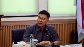Anggota Komisi X DPR RI Rycko Menoza dalam Kunjungan Kerja Panja RUU tentang Statistik Komisi X DPR RI ke Kantor BPS Kabupaten Tegal, Jawa Tengah, Kamis (17/9/2026). Foto: Alya/Karisma