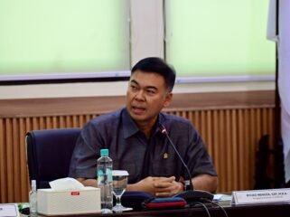 Anggota Komisi X DPR RI Rycko Menoza dalam Kunjungan Kerja Panja RUU tentang Statistik Komisi X DPR RI ke Kantor BPS Kabupaten Tegal, Jawa Tengah, Kamis (17/9/2026). Foto: Alya/Karisma