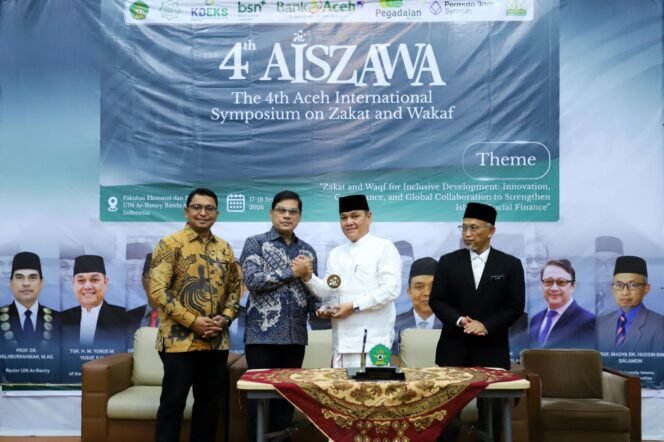 
					AISZAWA 2026 di UIN Ar-Raniry, Rektor: Zakat dan Wakaf Harus Berdampak pada Masyarakat